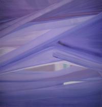 Mezi nebe a zem V., 2009, akryl, 120 x 115 cm