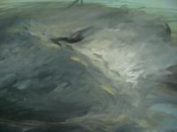 Kousky nebe VII., 2007, olejomalba, 50 x 70 cm