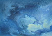 Kousky nebe V., 2007, olejomalba, 45 x 65 cm